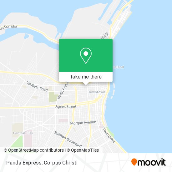 Panda Express map