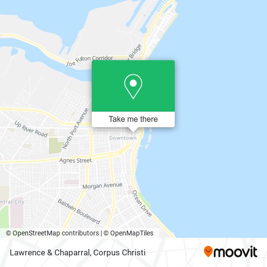 Lawrence & Chaparral map