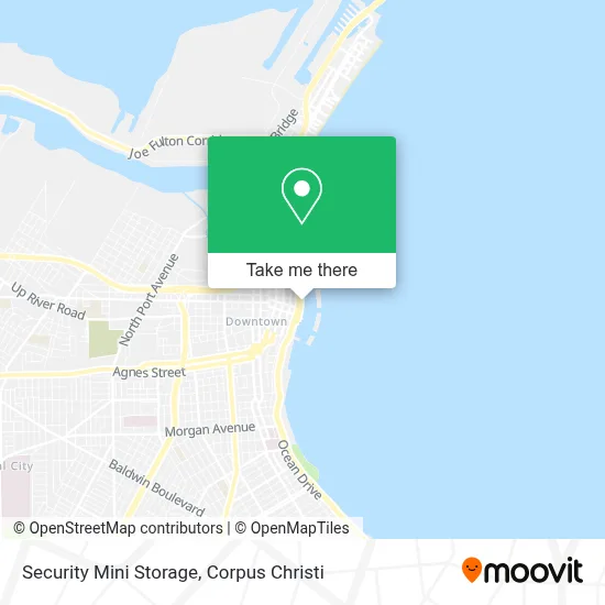 Security Mini Storage map