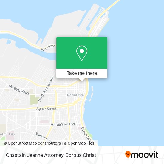 Chastain Jeanne Attorney map