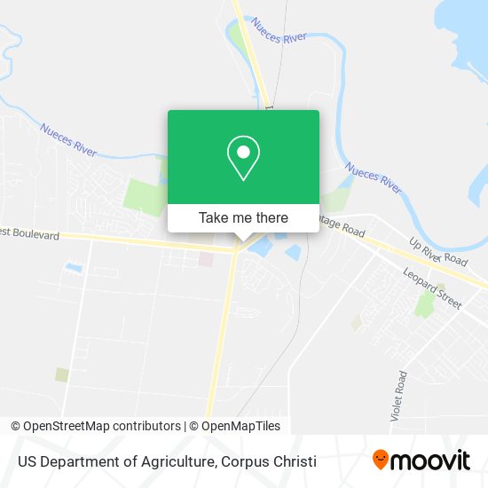 Mapa de US Department of Agriculture