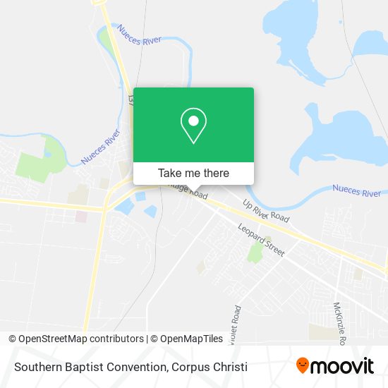 Southern Baptist Convention map