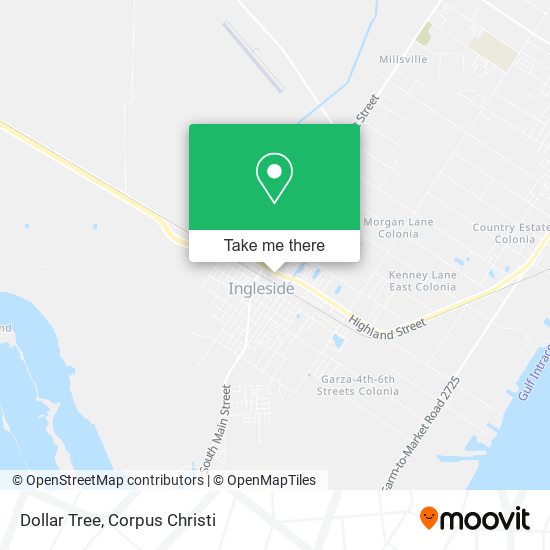 Mapa de Dollar Tree