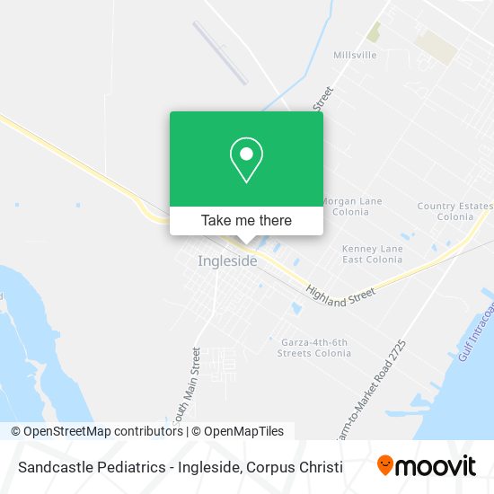 Sandcastle Pediatrics - Ingleside map