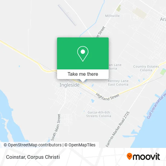 Coinstar map