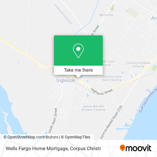 Wells Fargo Home Mortgage map