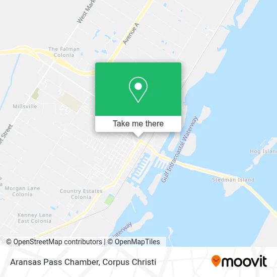 Aransas Pass Chamber map