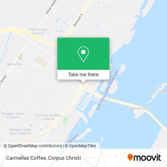 Mapa de Carmellas Coffee
