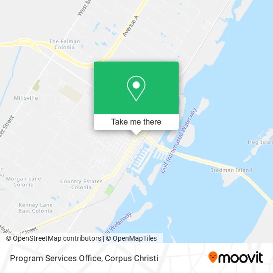 Program Services Office map