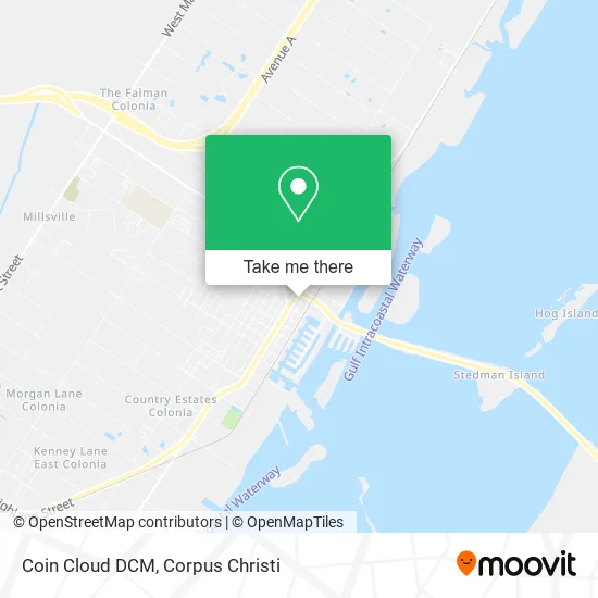 Coin Cloud DCM map