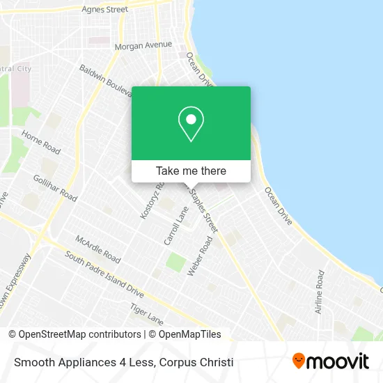 Smooth Appliances 4 Less map