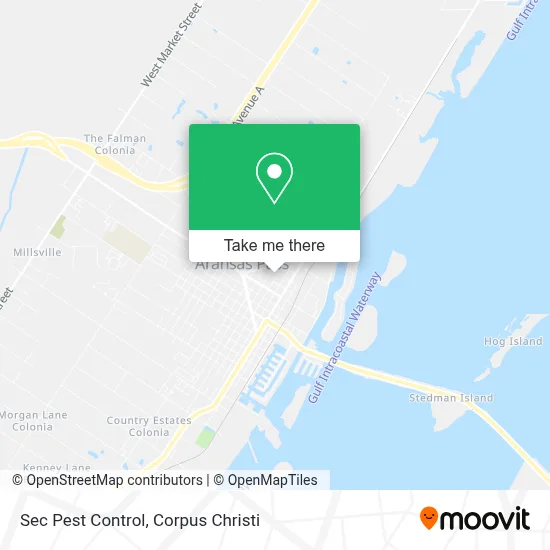 Sec Pest Control map