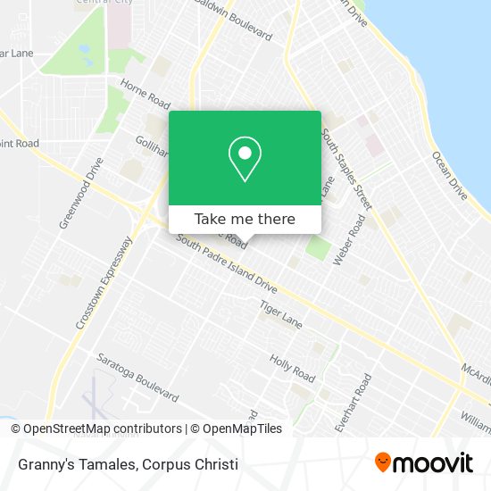 Granny's Tamales map