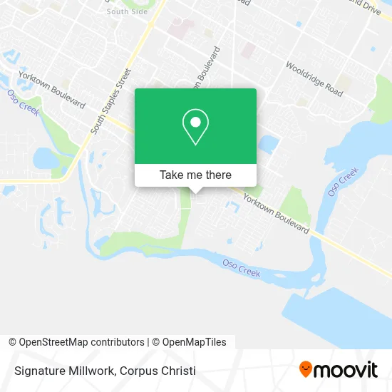 Signature Millwork map
