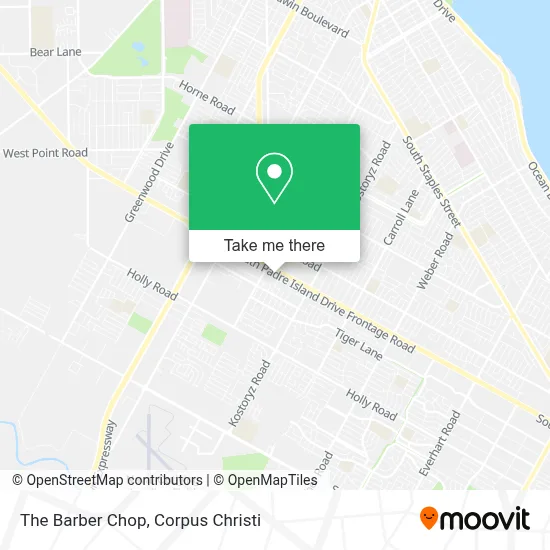 The Barber Chop map