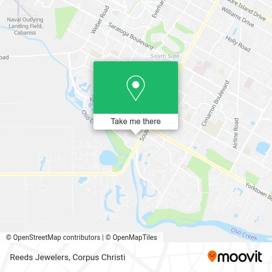 Reeds Jewelers map