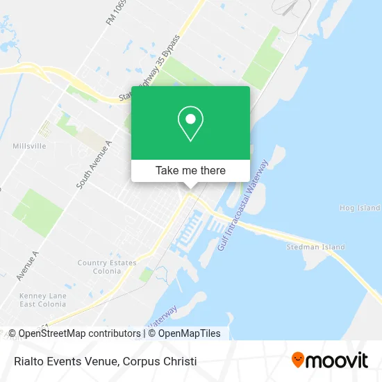 Rialto Events Venue map