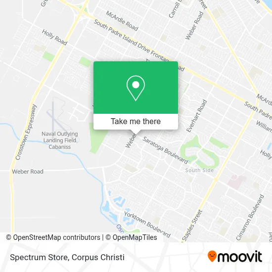 Spectrum Store map