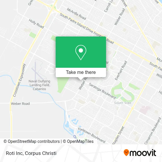 Roti Inc map