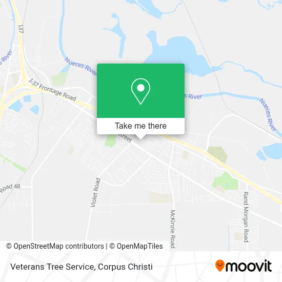 Veterans Tree Service map