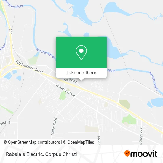 Rabalais Electric map