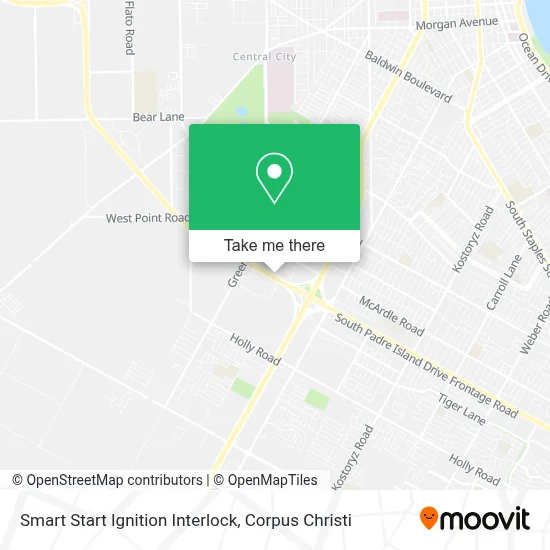 Smart Start Ignition Interlock map