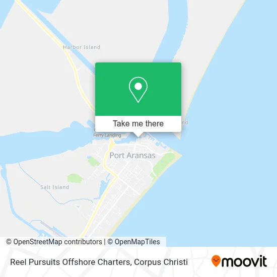 Reel Pursuits Offshore Charters map