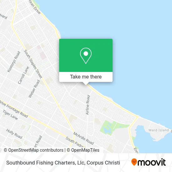 Southbound Fishing Charters, Llc map