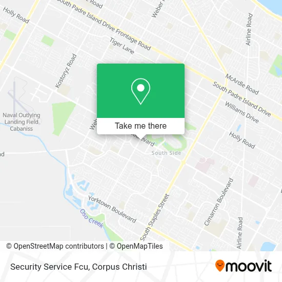 Security Service Fcu map