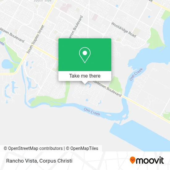 Rancho Vista map