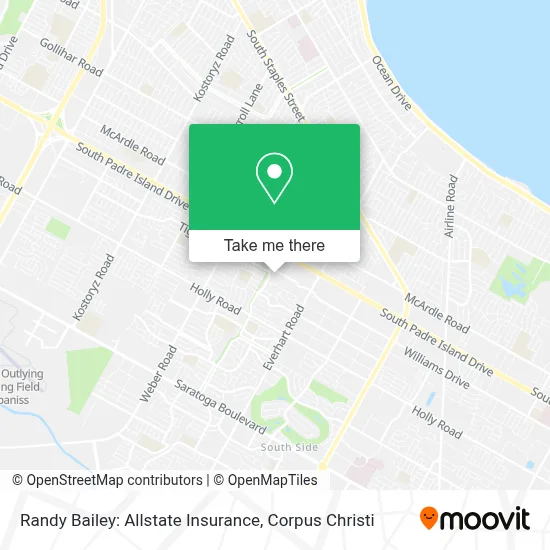 Randy Bailey: Allstate Insurance map