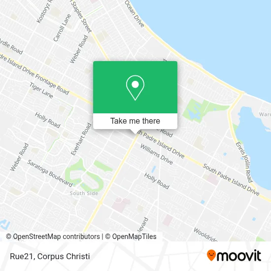 Rue21 map