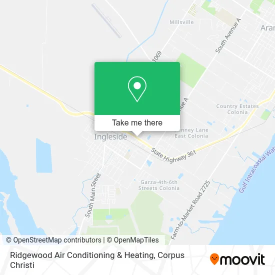 Ridgewood Air Conditioning & Heating map