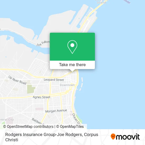 Rodgers Insurance Group-Joe Rodgers map