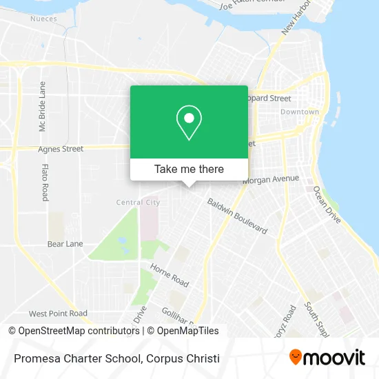 Promesa Charter School map