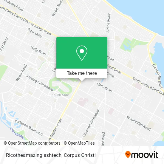 Ricotheamazinglashtech map