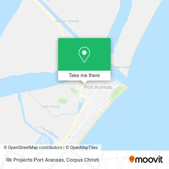 Rk Projects Port Aransas map