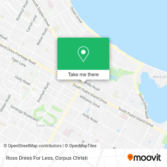 Ross Dress For Less map