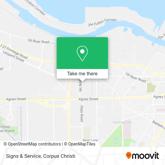 Signs & Service map
