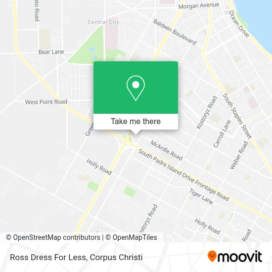 Ross Dress For Less map