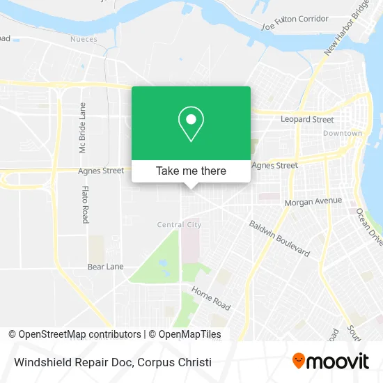 Windshield Repair Doc map