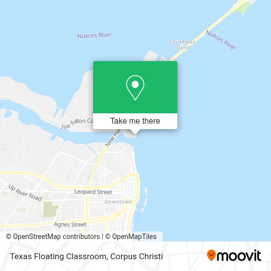 Texas Floating Classroom map