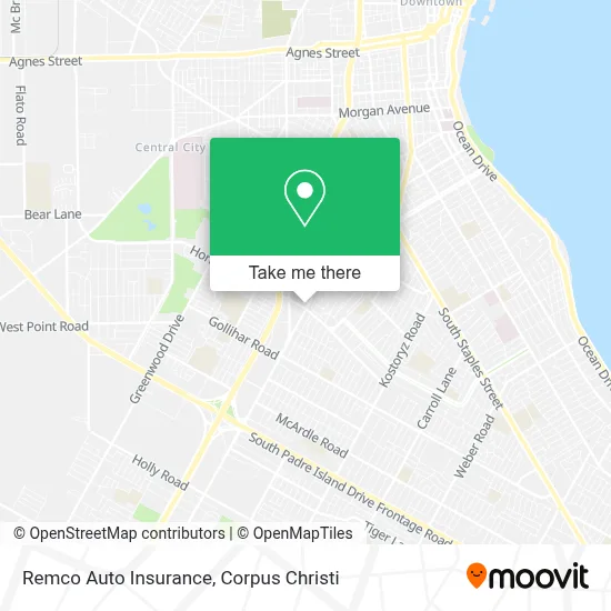 Remco Auto Insurance map