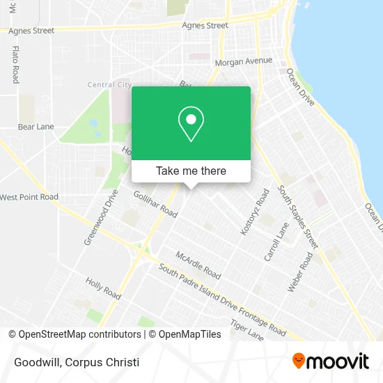 Goodwill map