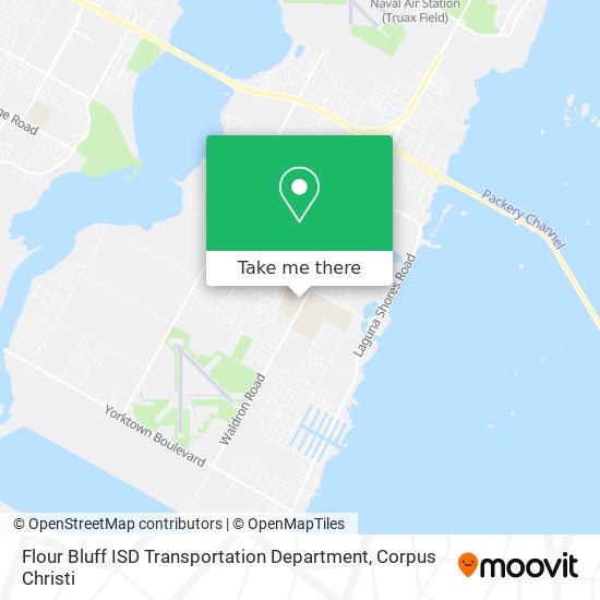 Mapa de Flour Bluff ISD Transportation Department