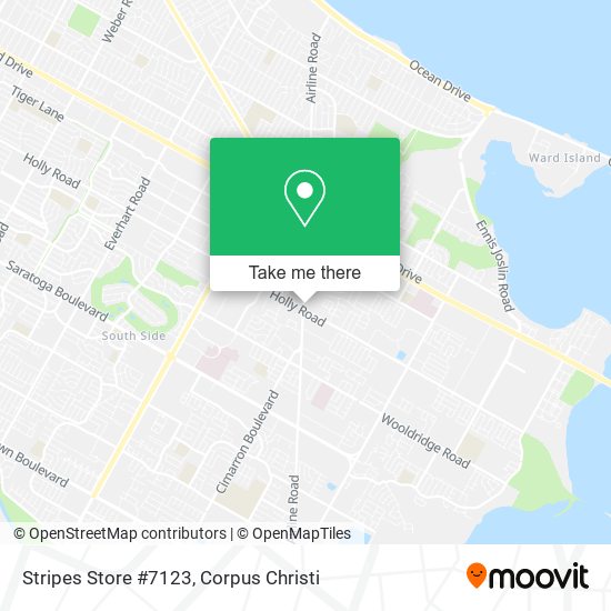 Stripes Store #7123 map