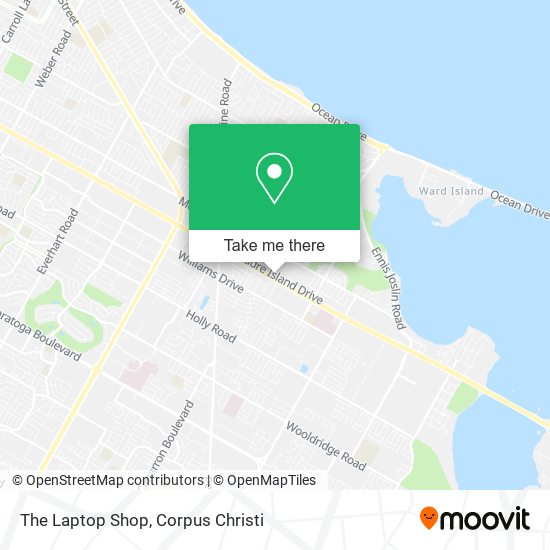 The Laptop Shop map