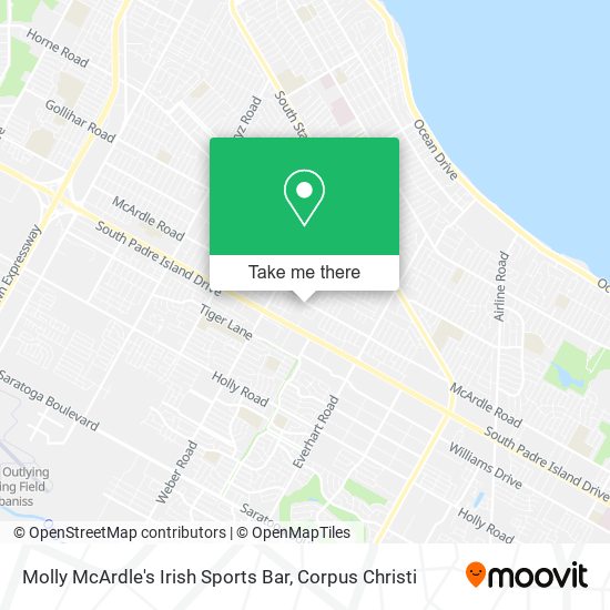 Molly McArdle's Irish Sports Bar map