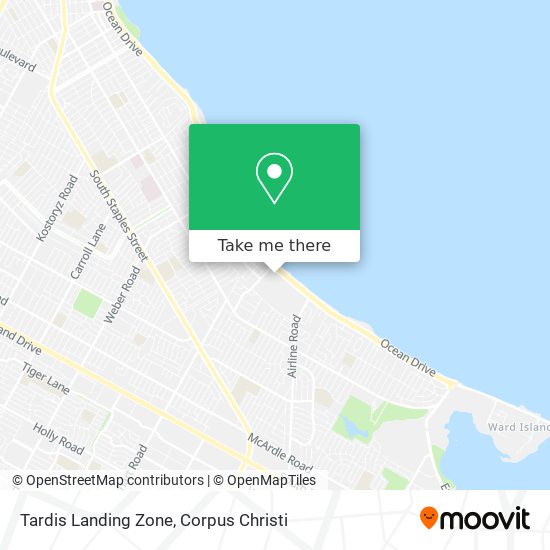 Tardis Landing Zone map