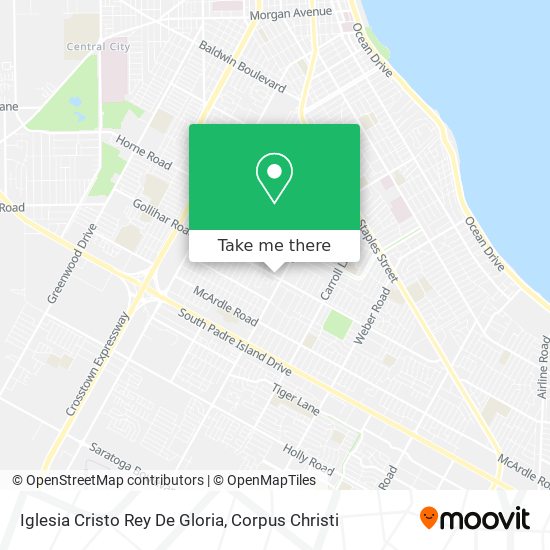 Mapa de Iglesia Cristo Rey De Gloria